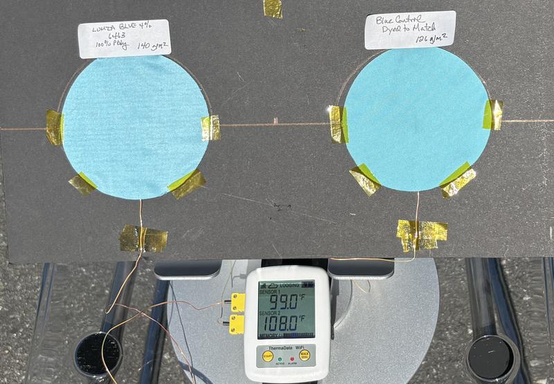 Reading B1-1, 99.0 versus 108.0 degrees Fahrenheit